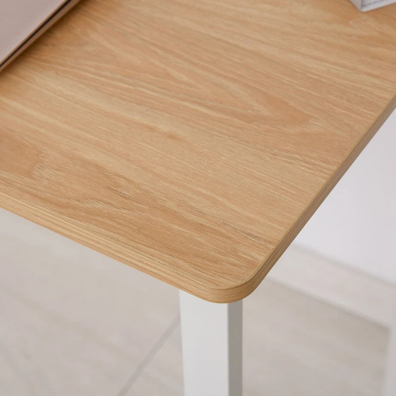 Table à dessin réglable en hauteur avec plateau inclinable Chêne Blanc