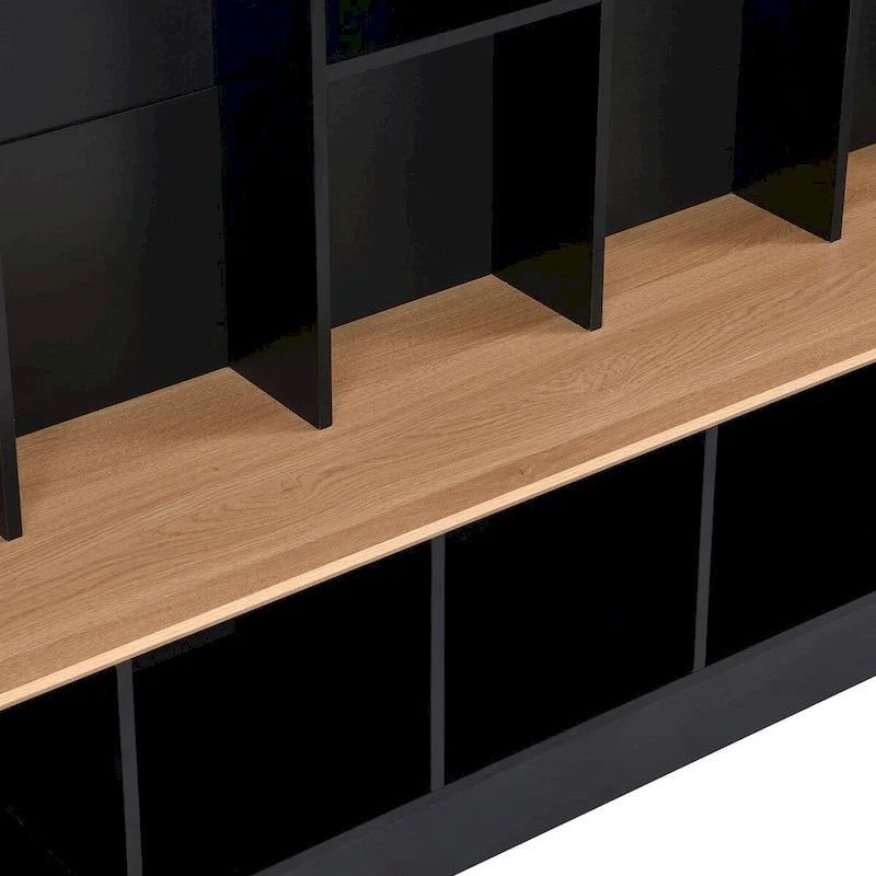 Meuble d'entrée avec banc de rangement, patères et casiers à chaussures